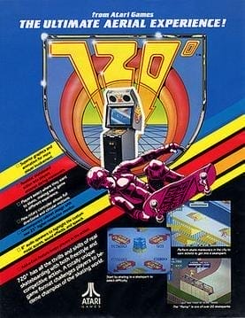 在線玩720°：復古街機滑板模擬器