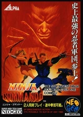 Ninja Commando (1992) - SNK Arcade Run-and-Gun