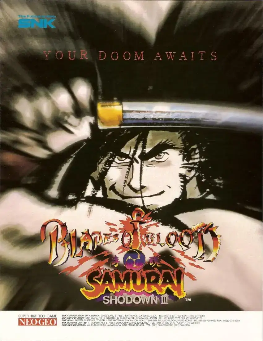 Samurai Shodown III: Blades of Blood