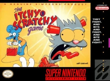 The Itchy & Scratchy Game (SNES, 1995)